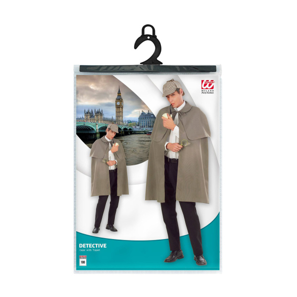 DÉTECTIVE manteau avec cape - 100 cm – Image 3