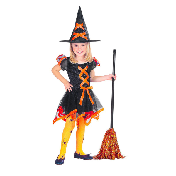 SORCIERE NEON 3 coul. robe, chapeau    ass – Image 3