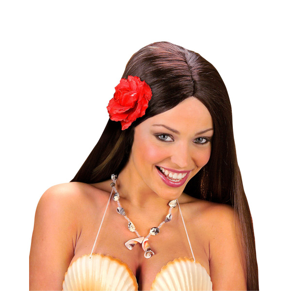 Clip pour cheveux rose rouge – Image 4