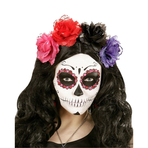 Clip pour cheveux rose noire – Image 2