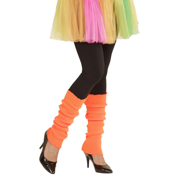 Paire de JAMBIERES ORANGES NEON – Image 2