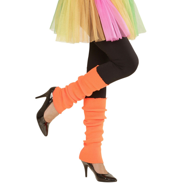 Paire de JAMBIERES ORANGES NEON – Image 3