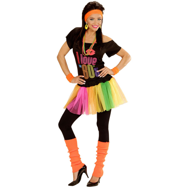 Paire de JAMBIERES ORANGES NEON – Image 4