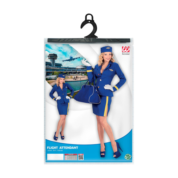 HOTESSE DE L'AIR veste, jupe, chapeau    S – Image 5