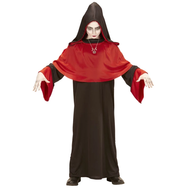 DEMON DE L'APOCALYPSE robe à capuche    140cm