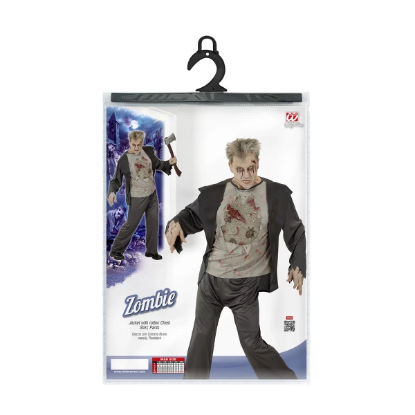 ZOMBIE veste avec chemise torsepourri, pantalon    S – Image 5