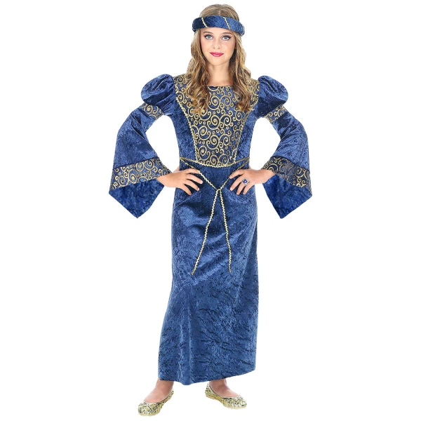 DAME RENAISSANCE robe, coiffe    140cm – Image 3