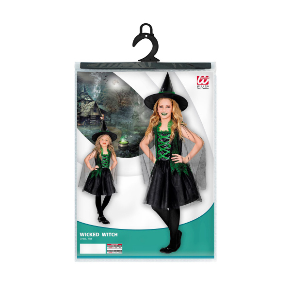 SORCIERE FOLLE robe, chapeau    116cm – Image 4