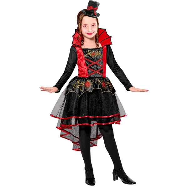 VAMPIRA robe, mini-chapeau    128cm
