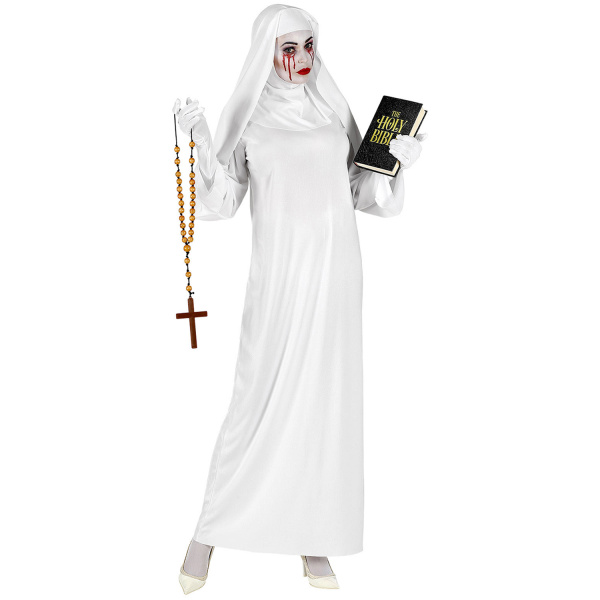 RELIGIEUSE FANTOMATIQUE tunique, couvre-chef, gants    M – Image 2