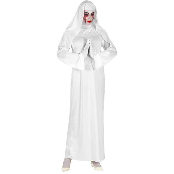 RELIGIEUSE FANTOMATIQUE tunique, couvre-chef, gants    L