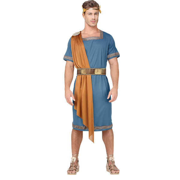 EMPEREUR ROMAIN tunique avec ceinture, ceinture, couronne de laurier    M
