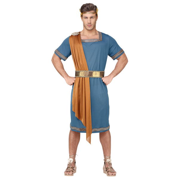 EMPEREUR ROMAIN tunique avec ceinture, ceinture, couronne de laurier    M – Image 2