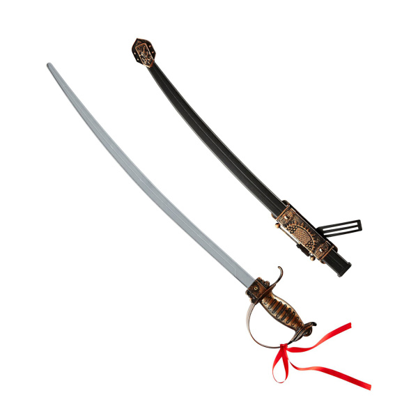 EPEE REELLE ANCIENNE AVEC FOURREAU DECORE 68 cm – Image 4