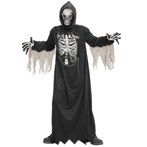 FAUSSOYEUR tunique avec chaine,masque à capuche    140cm – Image 3