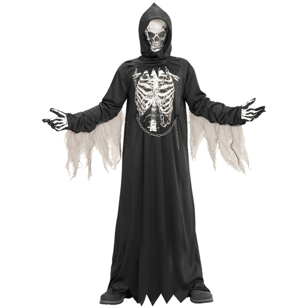 FAUSSOYEUR tunique avec chaine,masque à capuche    158cm – Image 4