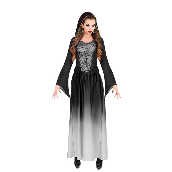 DAME GOTHIQUE robe à capuche    S