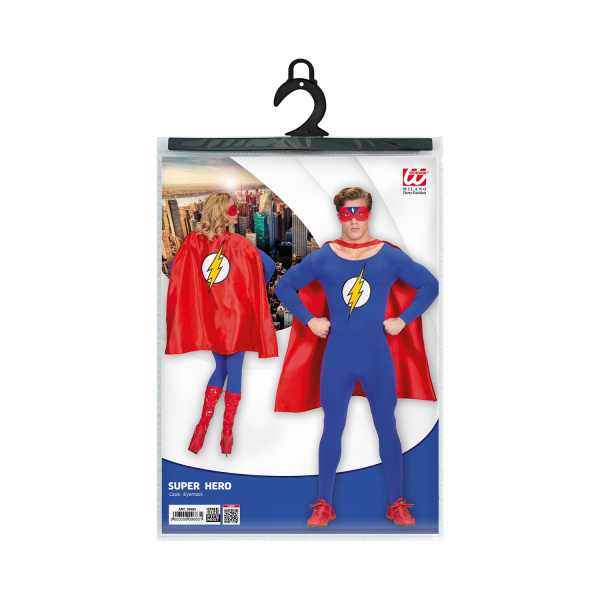 SUPER-HEROS cape, masque - 85 cm – Image 5