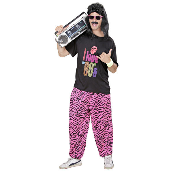 MODE ANNÉES 80 T-shirt, pantalon baggy    XL – Image 2