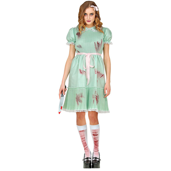 POUPEE TUEUSE robe, ceinture, chaussettes