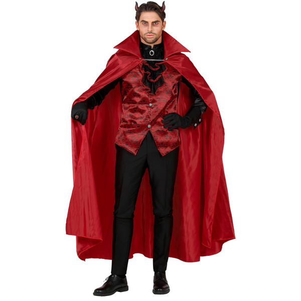 DIABLE chemise avec veste et jabot, avec médaillon, manteau, gants    M/L – Image 3