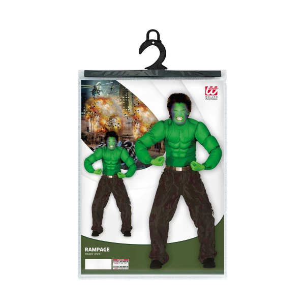 CHEMISE SUPER MUSCLES VERTE    158cm – Image 4