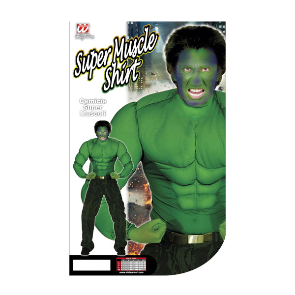CHEMISE SUPER MUSCLES VERTE    M – Image 3