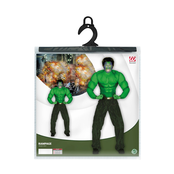 CHEMISE SUPER MUSCLES VERTE    L – Image 5