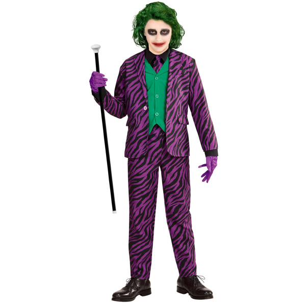 CLOWN MALEFIQUE veste avec gilet, pantalon, cravate    164cm
