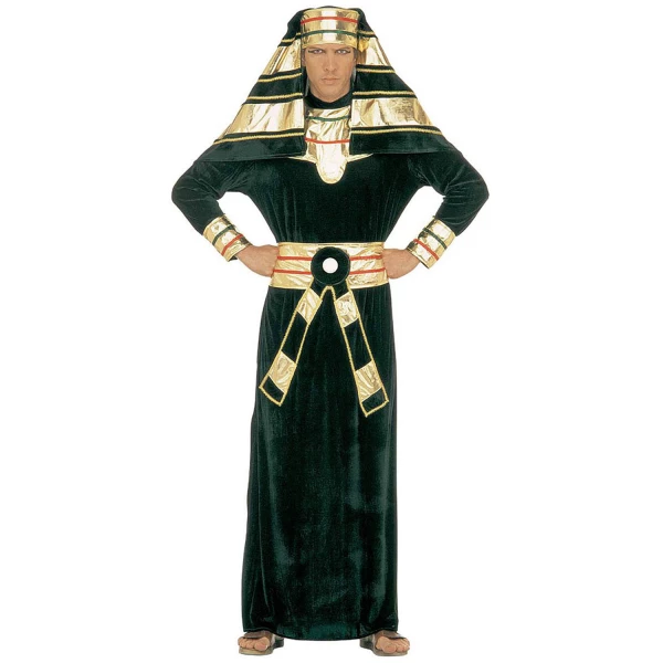 PHARAON tunique avec collar, ceinture, couvre-chef    M