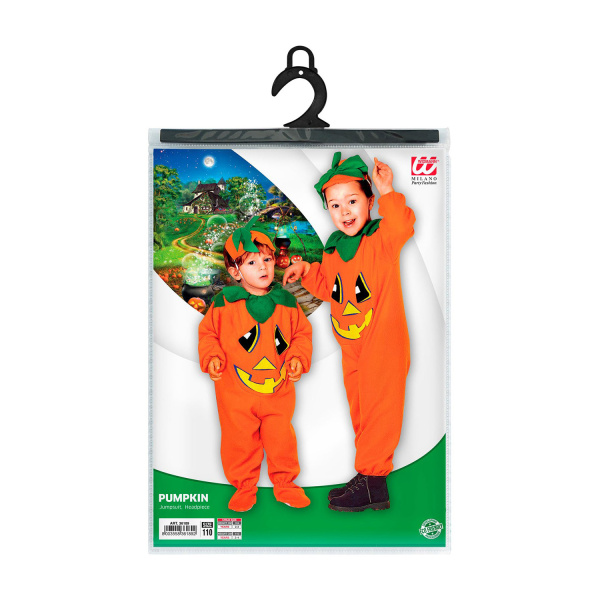 CITROUILLE costume, cagoule    110cm – Image 2