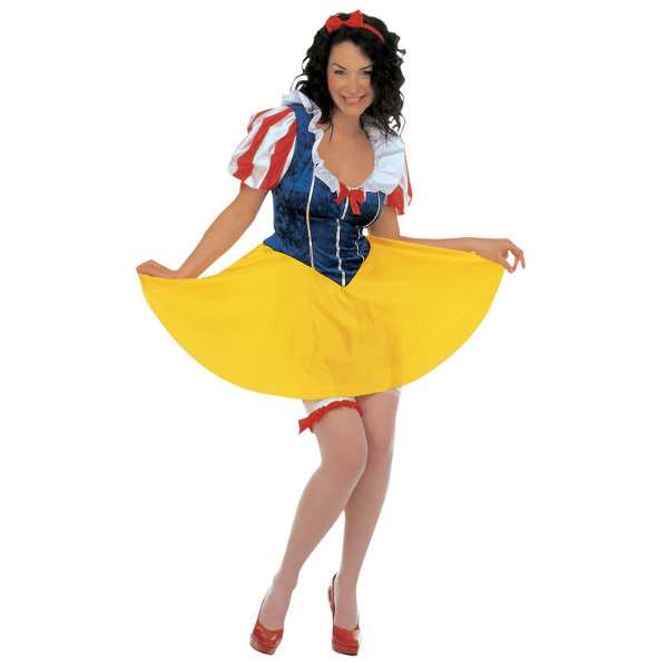 PRINCESSE DES CONTES DE FEES robe, jarrettière, noeud pour les cheveux    S – Image 4