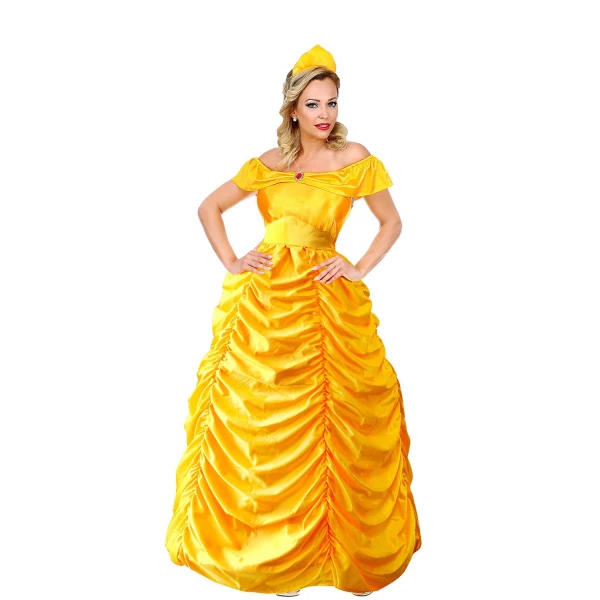 REINE DE BEAUTE robe avec jupon, ceinture, serre-tête    S – Image 2
