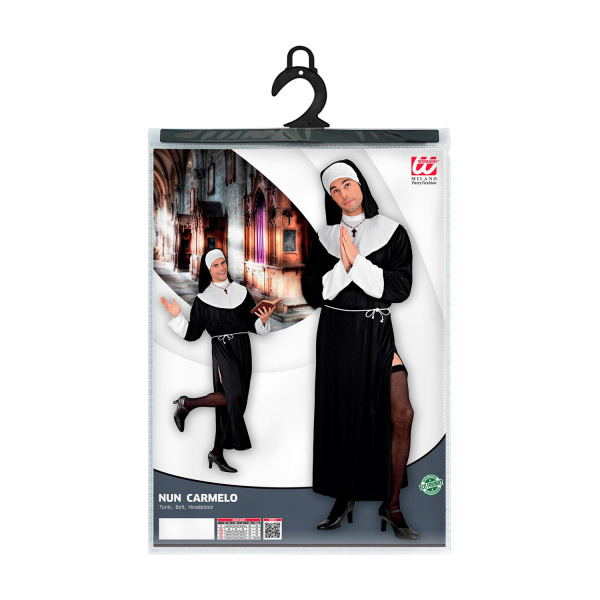 SOEUR CARMELO tunique, ceinture, couvre-chef    L – Image 5