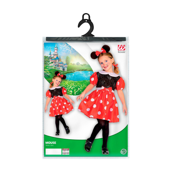 PETITE SOURIS FILLE robe, oreilles – Image 3