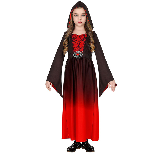 FILLE GOTHIQUE robe à capuche    158cm