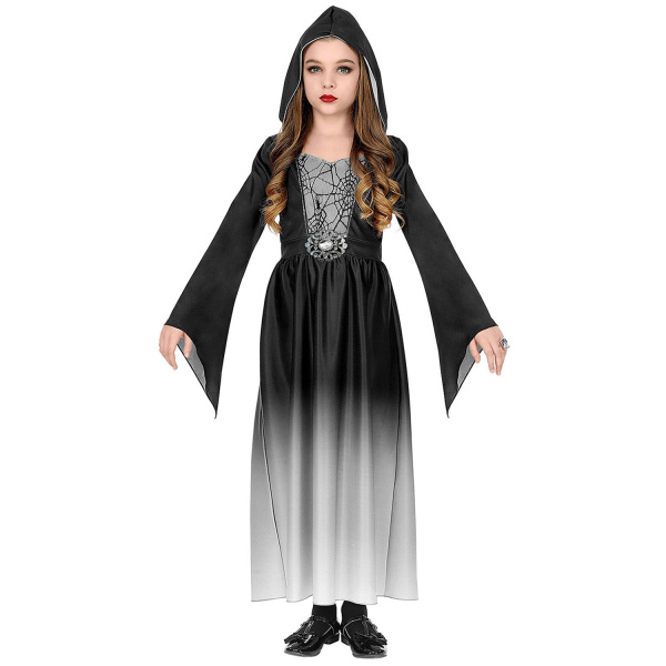 FILLE GOTHIQUE robe à capuche    140cm – Image 2