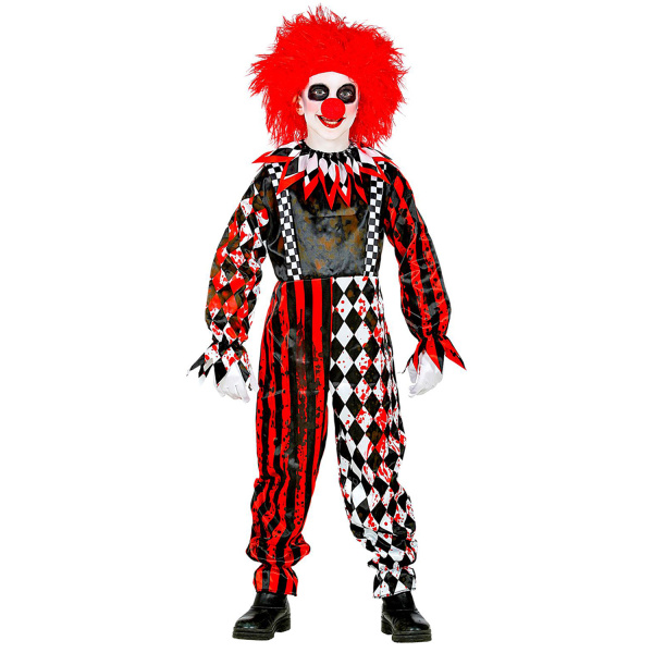 CLOWN HORREUR combinaison, col    128cm – Image 4
