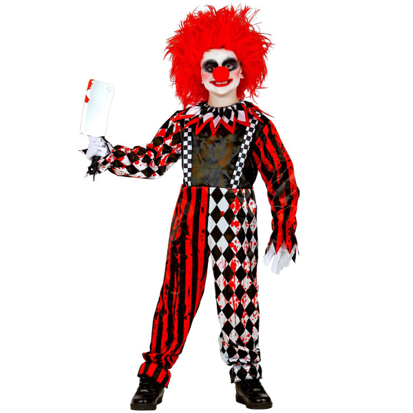 CLOWN HORREUR combinaison, col    140cm