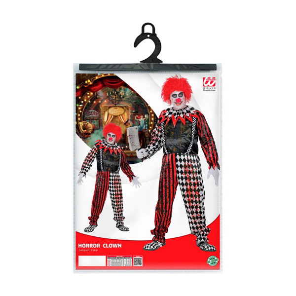 CLOWN HORREUR combinaison, col    L – Image 5