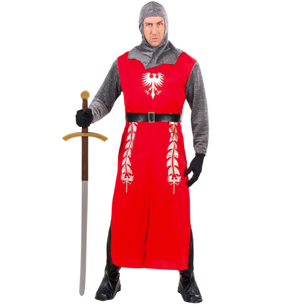 ROI ARTHUR casaque longue, ceinture, casque, surbottes    M