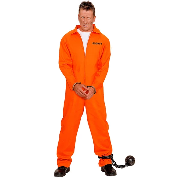 DETENU costume, menottes    M – Image 2