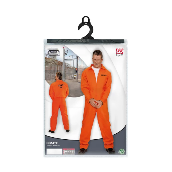 DETENU costume, menottes    M – Image 6
