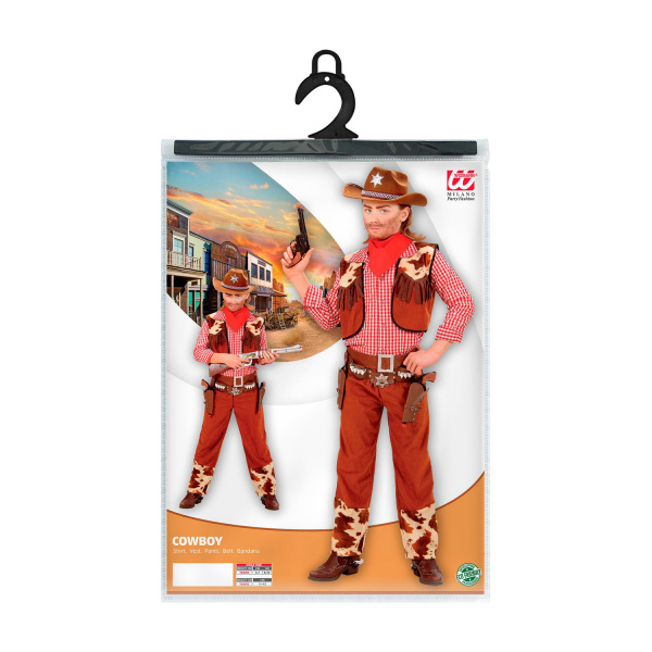 COWBOY chemise, veste, pantalon, ceinture, bandana – Image 4