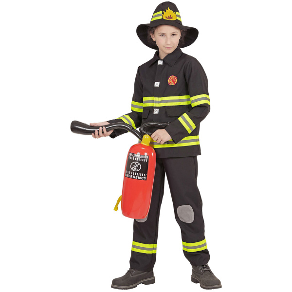 POMPIER veste, pantalon, casque    140cm