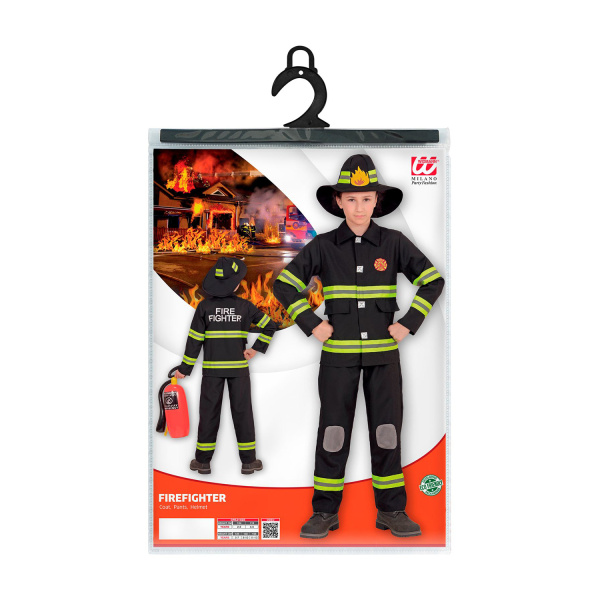 POMPIER veste, pantalon, casque    140cm – Image 5